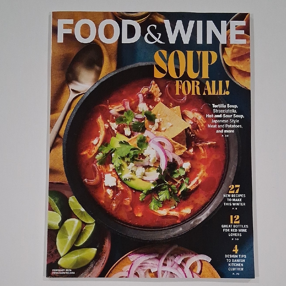 Food & Wine Magazine | February 2026 Issue - Picture 1 of 1